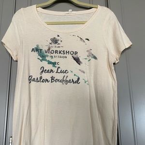 J Crew Graphic T shirt